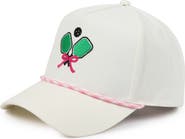 David & Young Pickleball Embroidered Cotton Baseball Cap