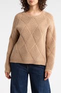 Elodie Diamond Knit Sweater