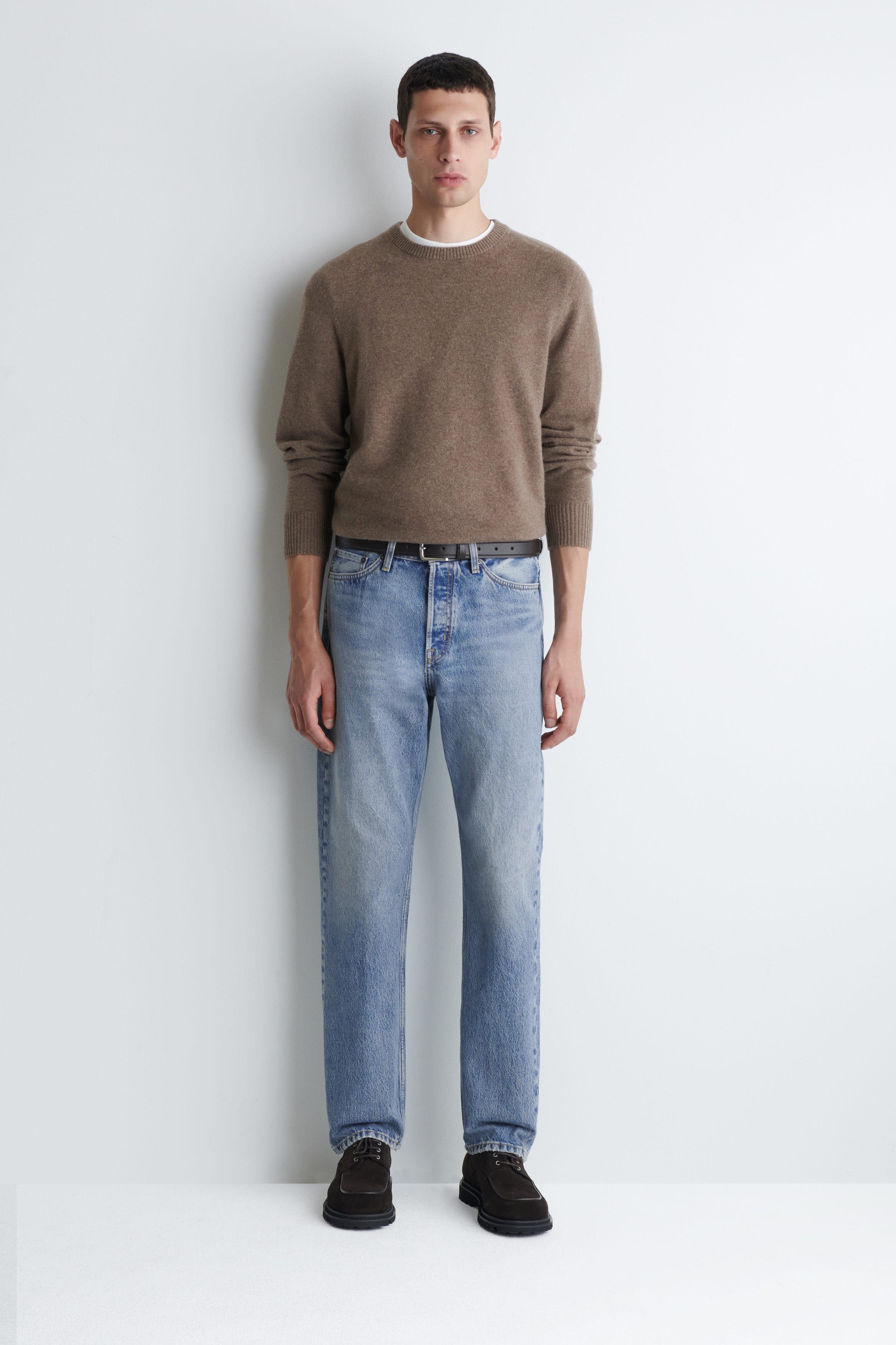 Seamless Cashmere Crew-Neck Sweater - image 4