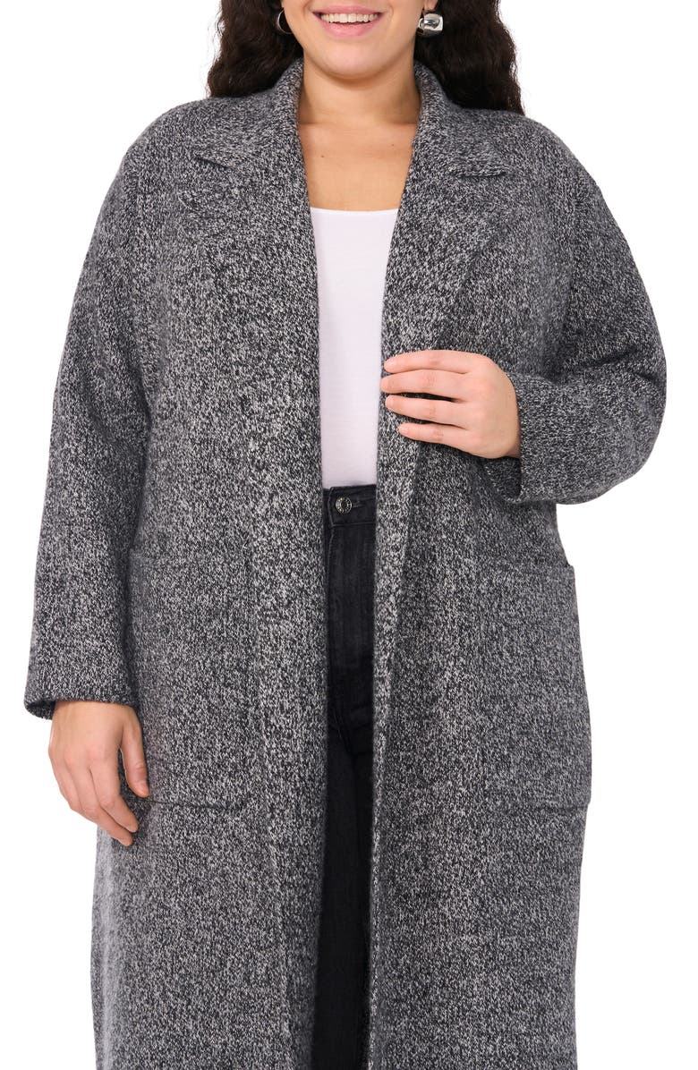 Vince Camuto Tie Waist Long Cardigan, Alternate, color, 