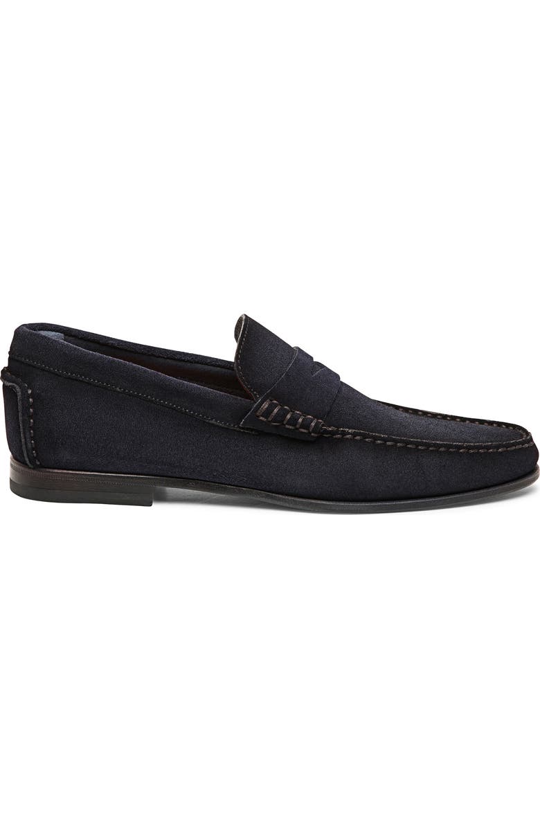 Santoni Ikangia Penny Loafer, Alternate, color, Blue