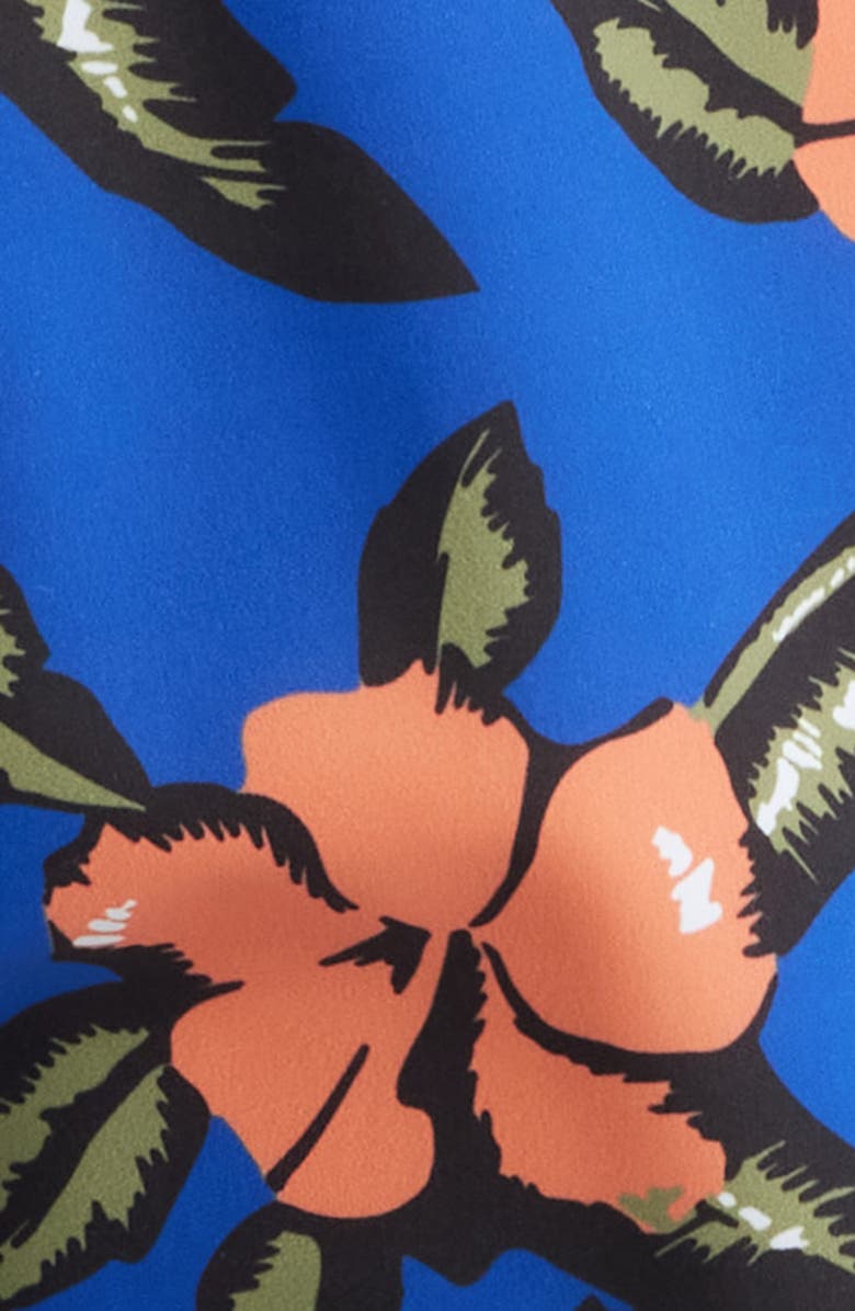 BOSS Piranha Swim Trunks, Alternate, color, Medium Blue