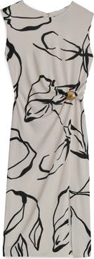 Donna Karan New York Gathered Sheath Dress