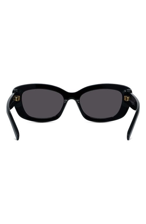 Givenchy Gv Day 54mm Geometric Sunglasses In Black
