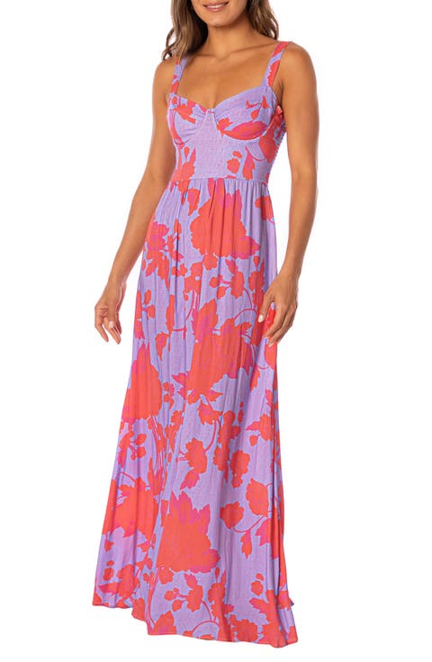 Lavender Dream Lamary Underwire Cover-Up Dress