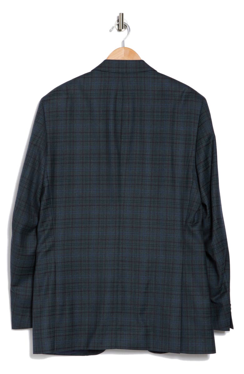 Peter Millar Plaid Wool Sport Coat, Alternate, color, 