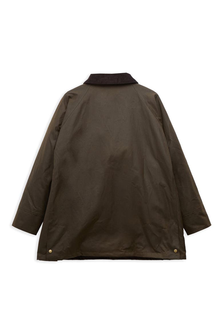 Acorn Water Repellent Waxed Cotton Jacket, Alternate, color, OLIVE