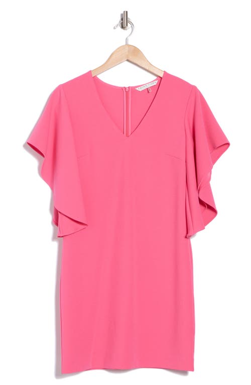 Trina Turk Moore Ruffle Cocktail Dress In Flower Child