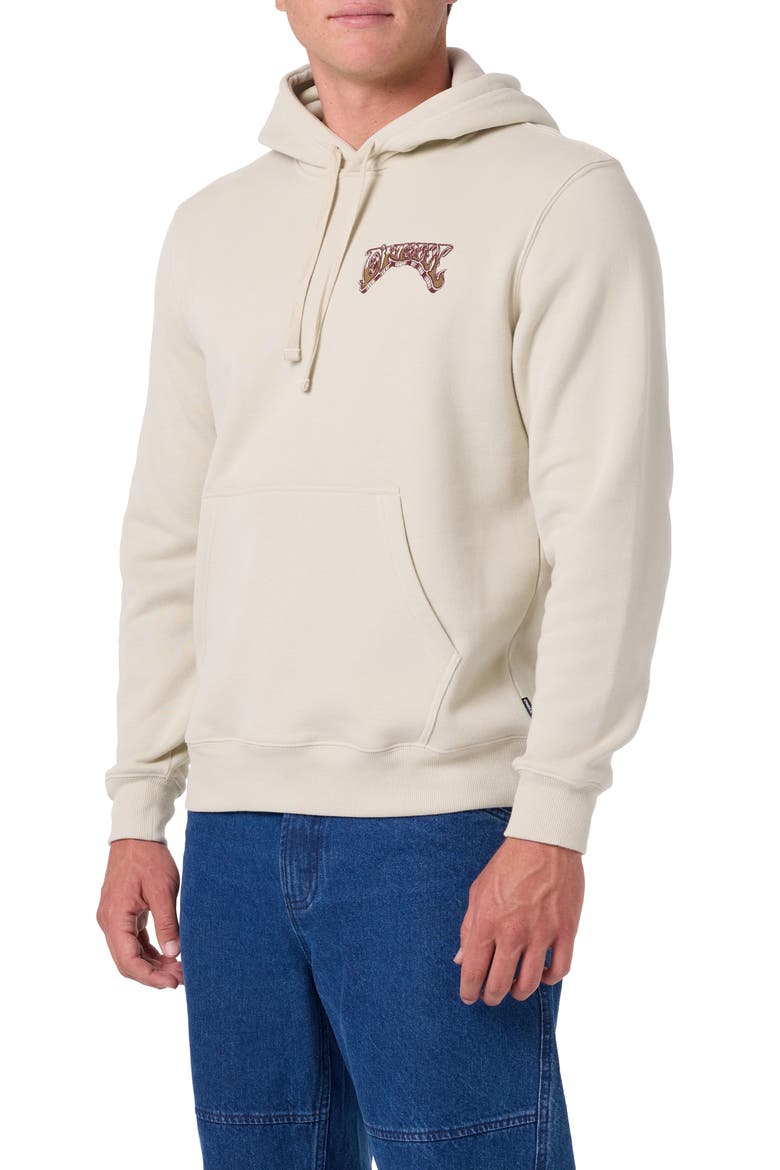 Psychd Classic Graphic Hoodie, Alternate, color, LIGHT KHAKI
