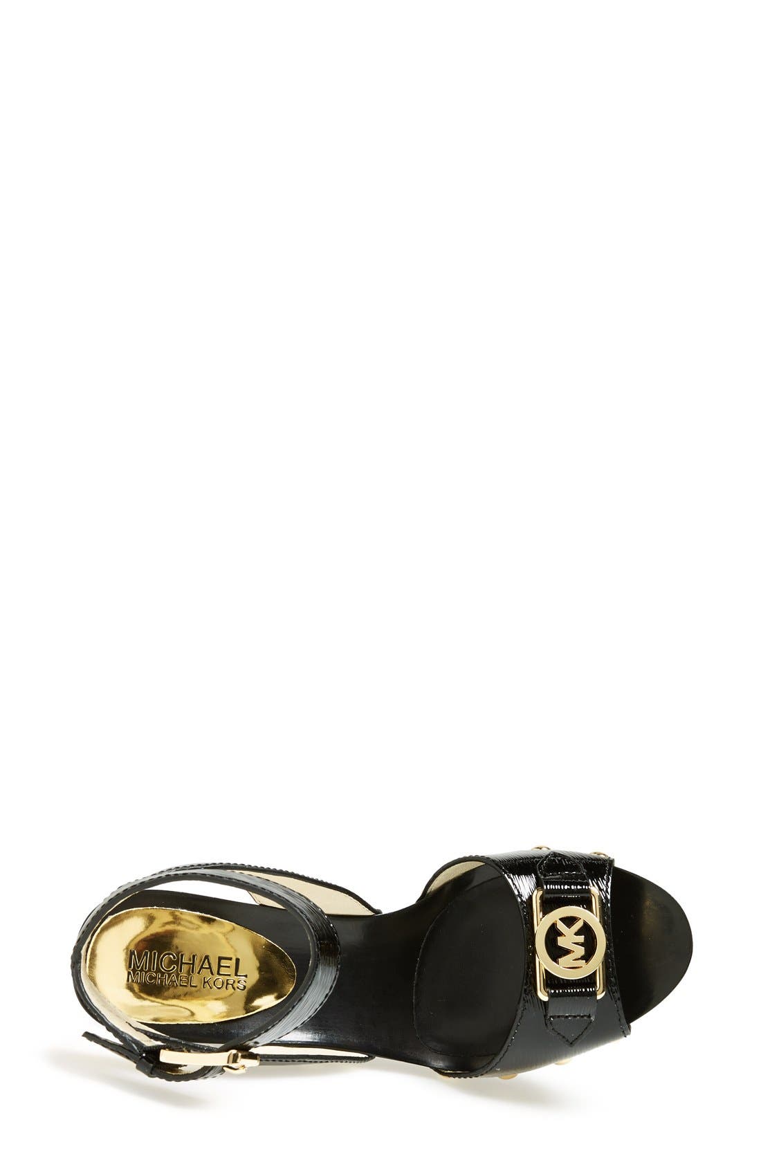 MICHAEL Michael Kors 'Charm' Sandal, Alternate, color, 