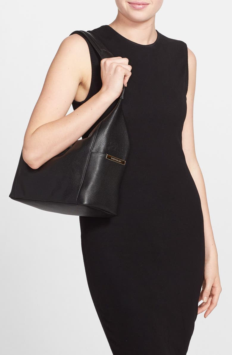 Longchamp 'Small Le Foulonne' Hobo Bag, Alternate, color,