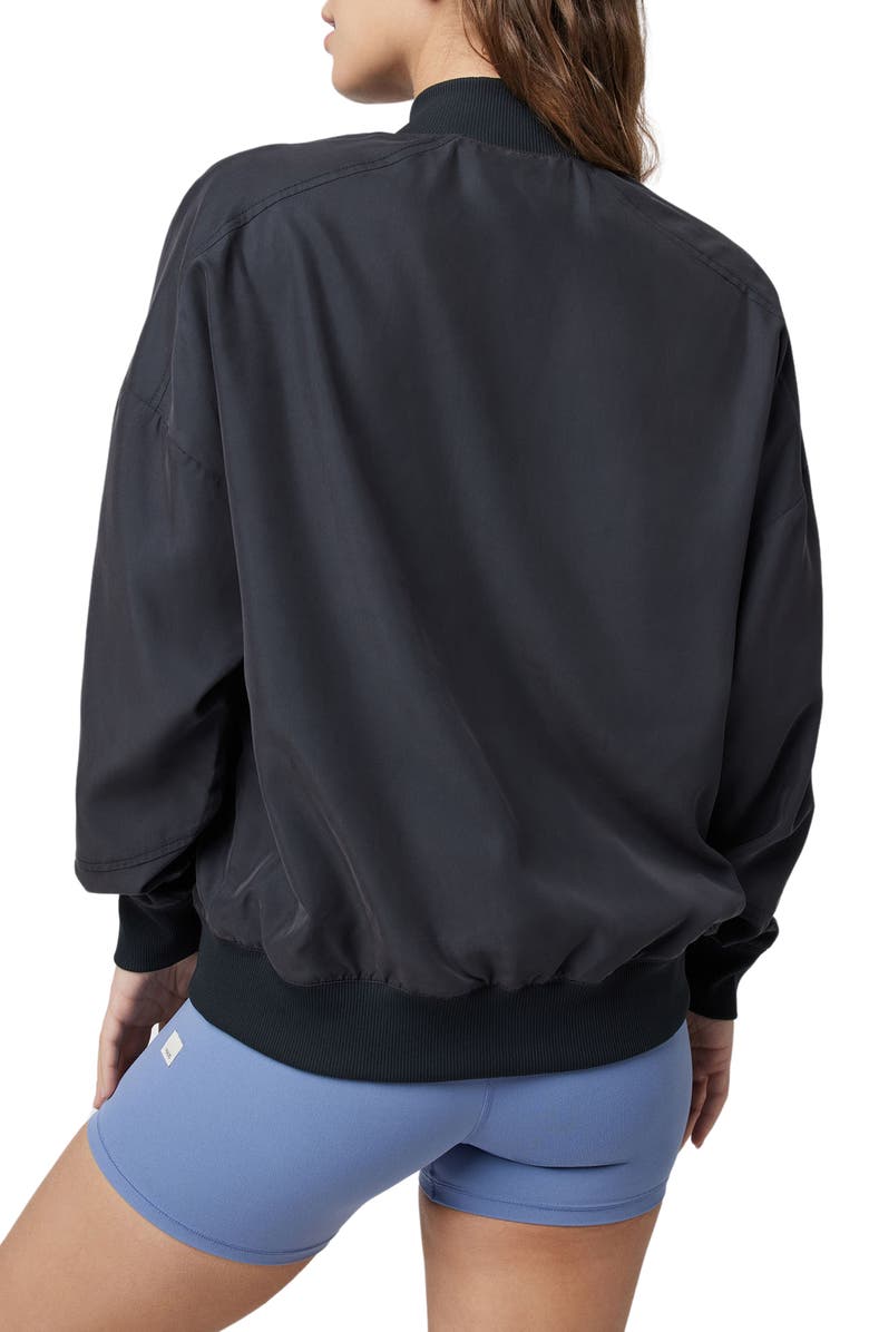Vuori Capri Bomber Jacket, Alternate, color, Black