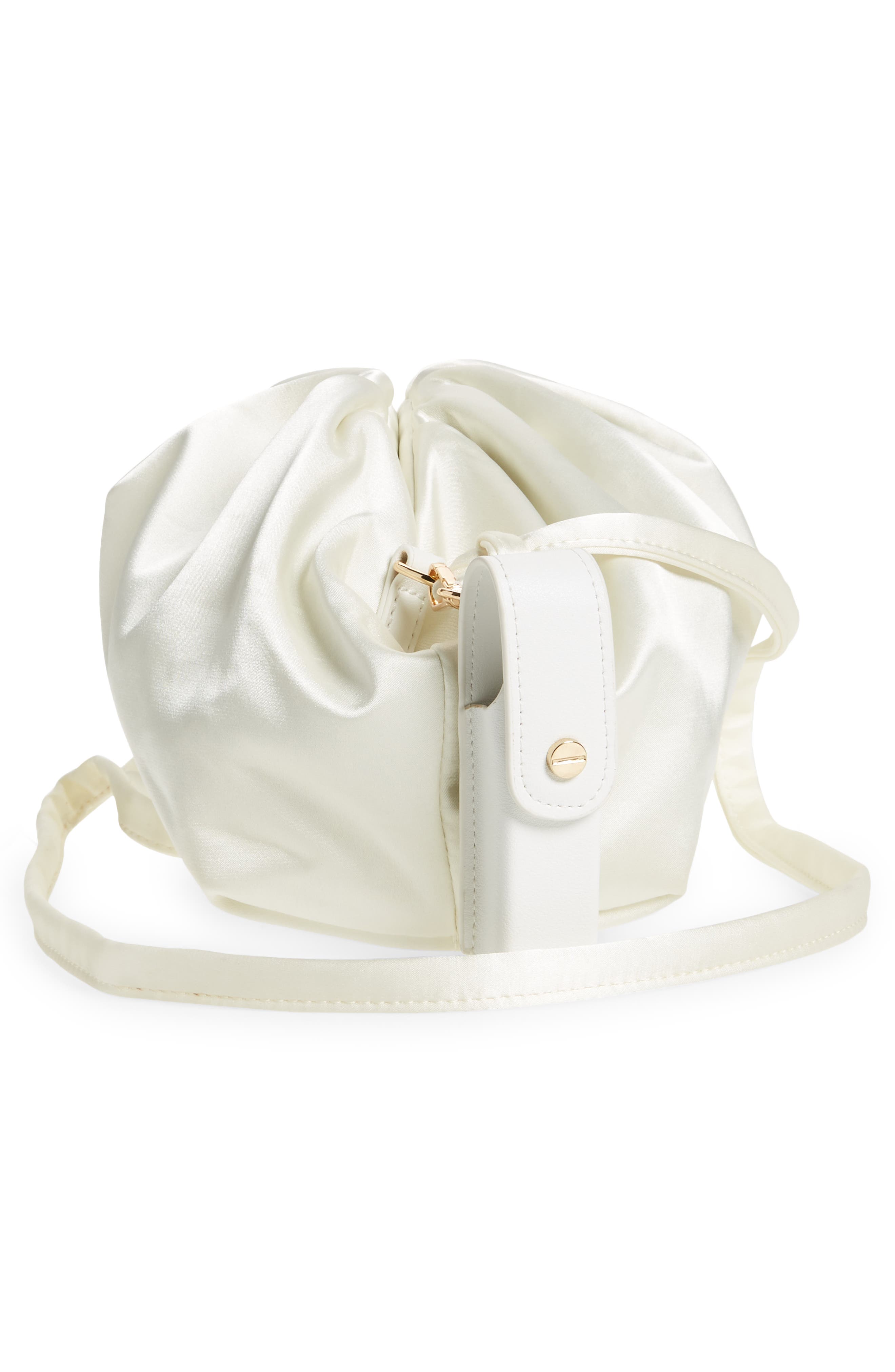 Mali + Lili Nikita Satin Clutch, Alternate, color, 