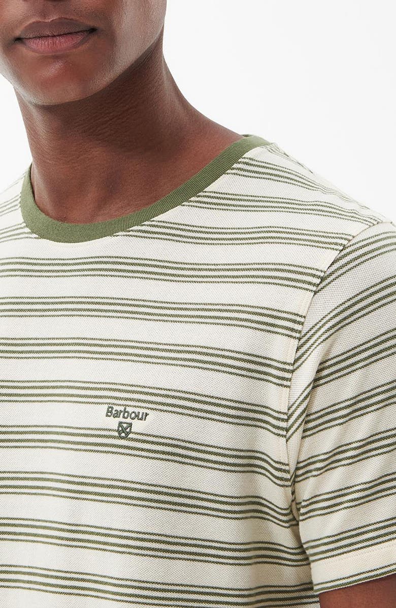 Barbour Sherburn Stripe Piqué T-Shirt, Alternate, color,