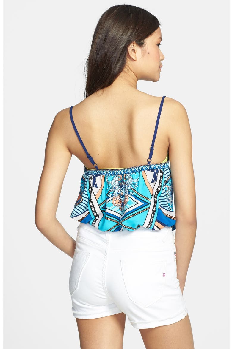 'Tomboy' High Waist Denim Cutoff Shorts, Alternate, color, WHITE