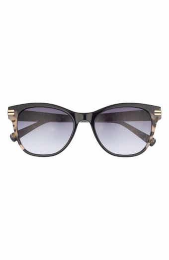 55mm Gradient Cat Eye Sunglasses