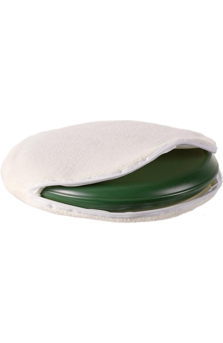 Arf Pets Microwavable Pet Heating Pad, Self Warming Mat with Cozy Cover & Cushion, Alternate, color, White