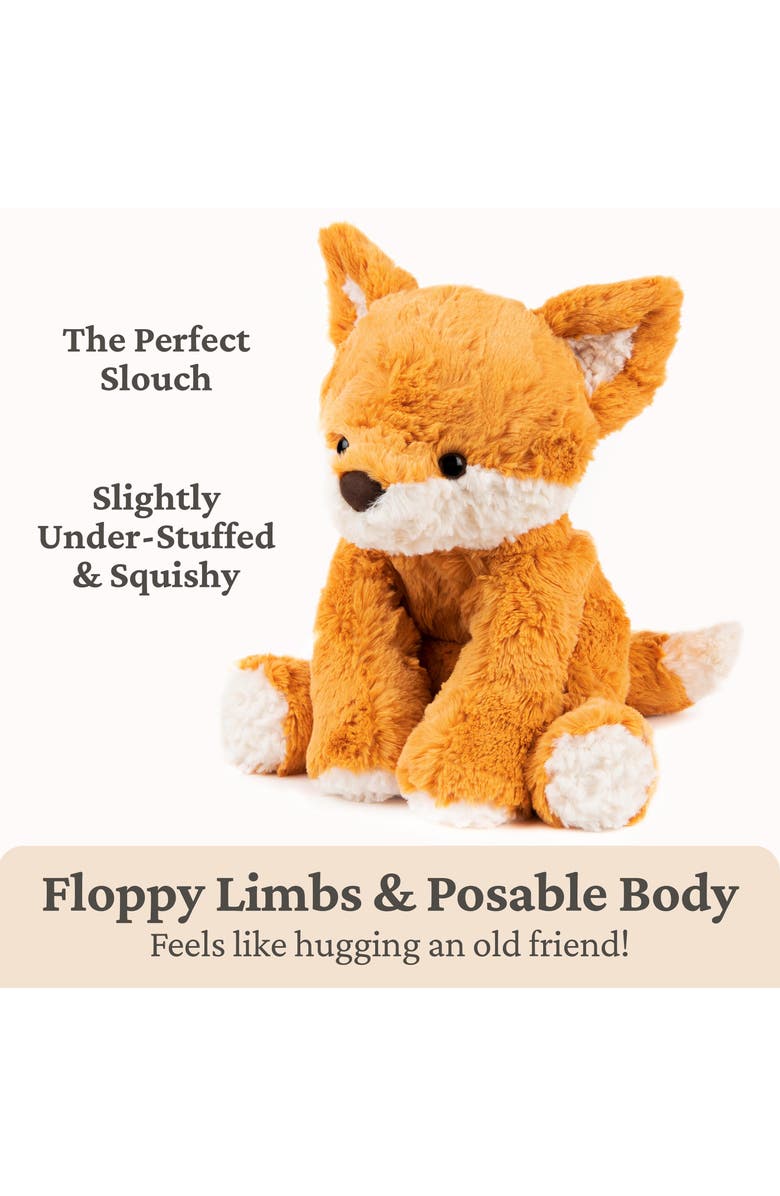 Gund Cozys Collection Fox Stuffed Toy, Alternate, color, Brown/ White