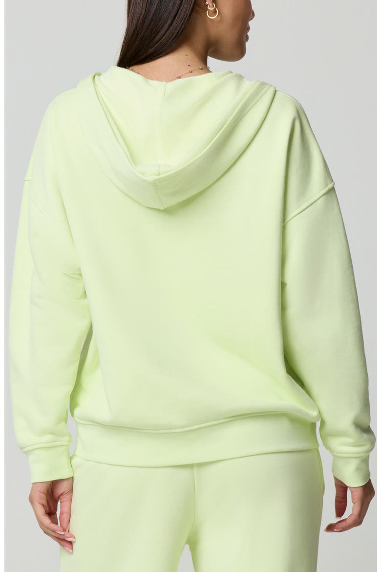 Cozy Crush Oversize Zip Hoodie, Alternate, color, CITRINE
