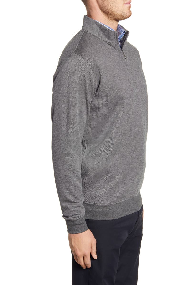 Peter Millar Crown Comfort Quarter Zip Pullover, Alternate, color,