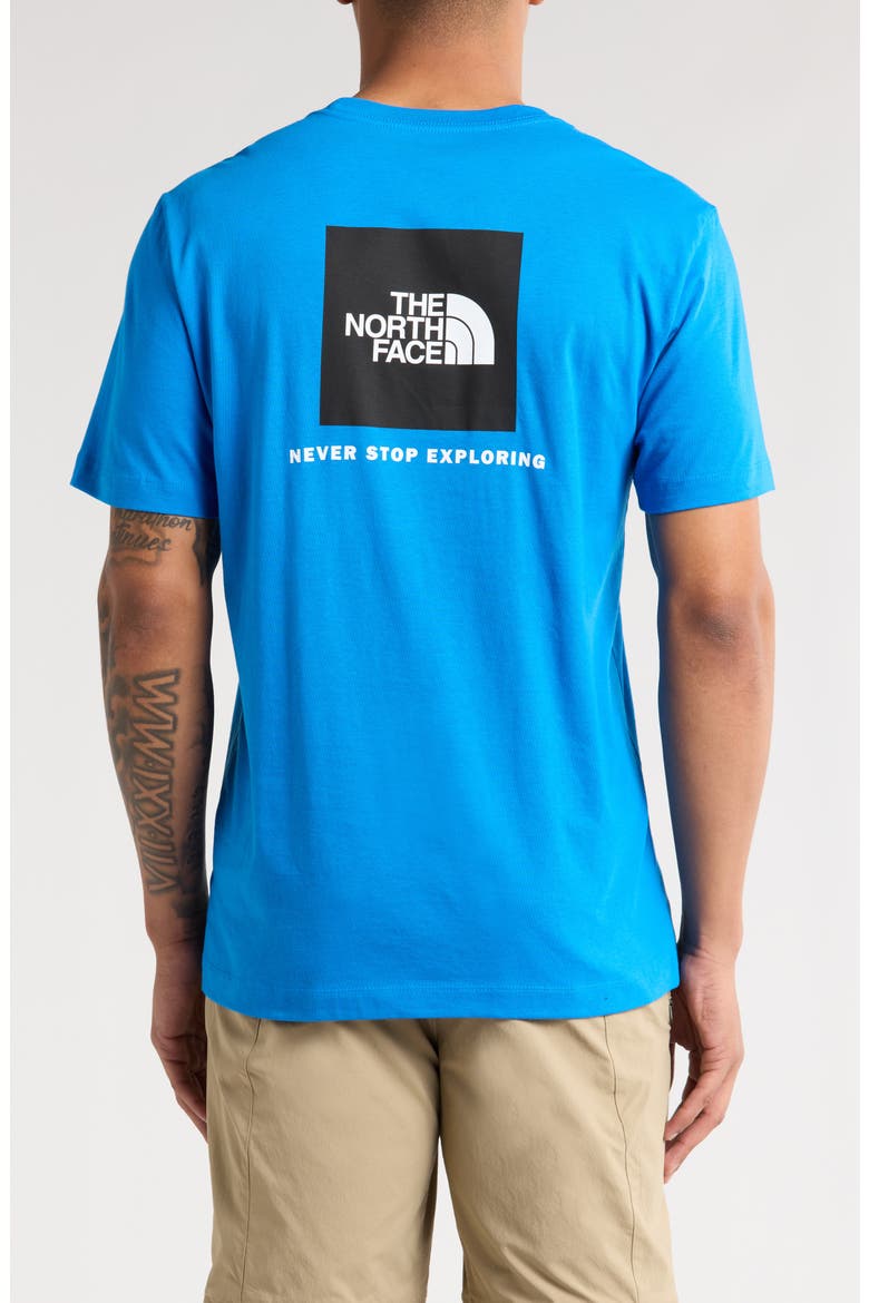 Box Logo Graphic Tee, Alternate, color, HERO BLUE