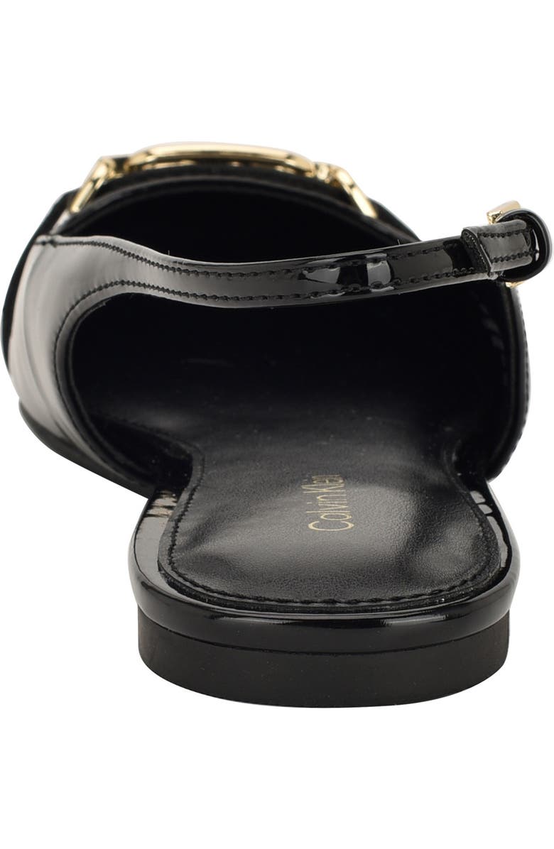 Calvin Klein Flenea Slingback Flat, Alternate, color, Black