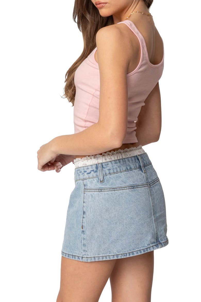 Tiana Henley Crop Tank, Alternate, color, PINK