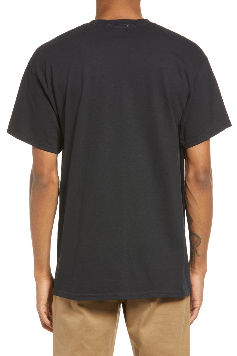 Men's Bridge Sketch Graphic Tee, Alternate, color, BLACK