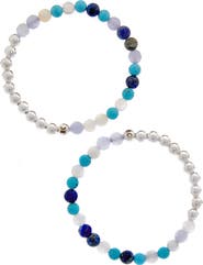 The Healer’s Collection N16 Protection & Inner Strength Set of 2 Healer's Bracelets