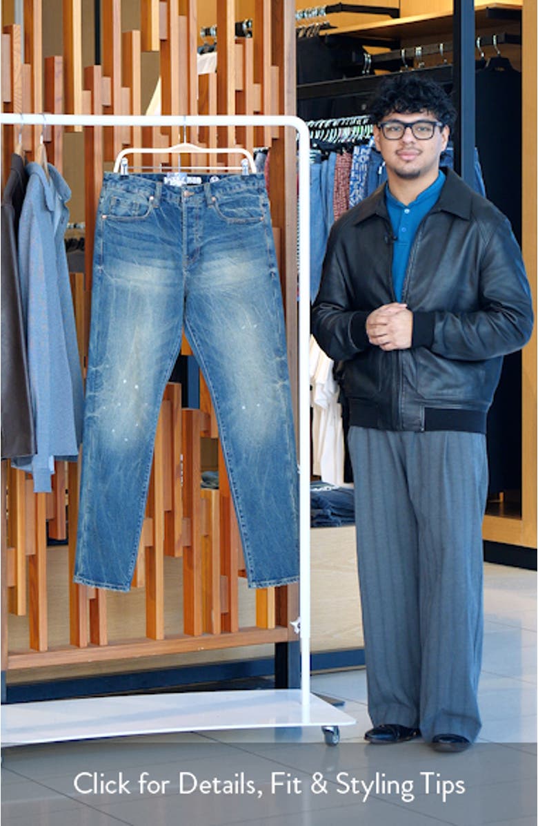 Portal Distressed Slim Fit Jeans, sales video thumbnail