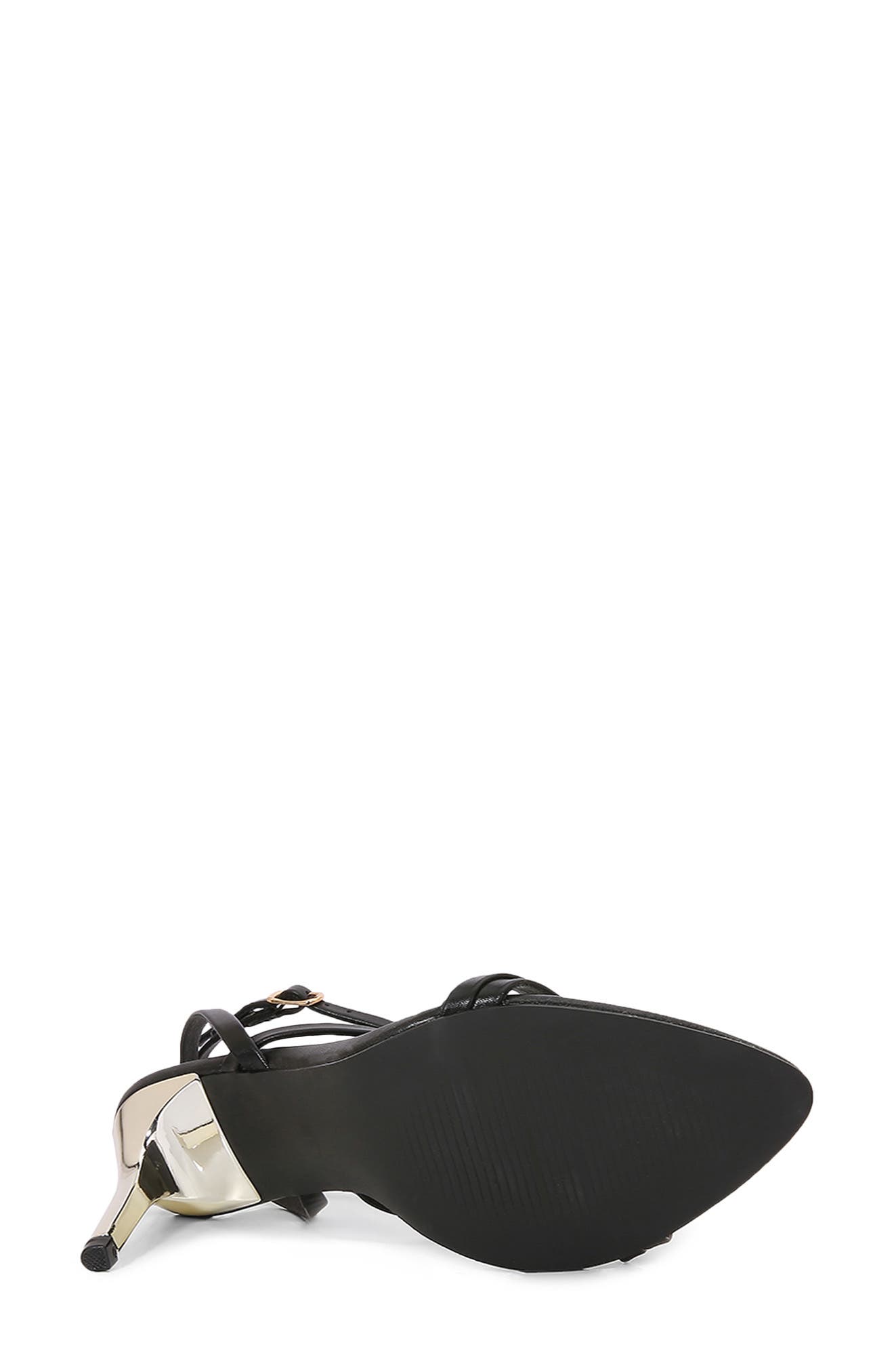 BERNESS Strappy Stiletto Sandal, Alternate, color, Black
