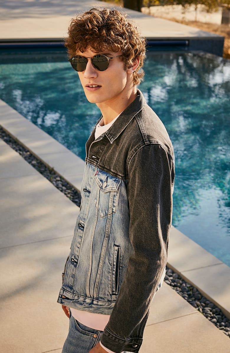 Patagonia Fitz Roy Bison Trucker Hat, Alternate, color, 