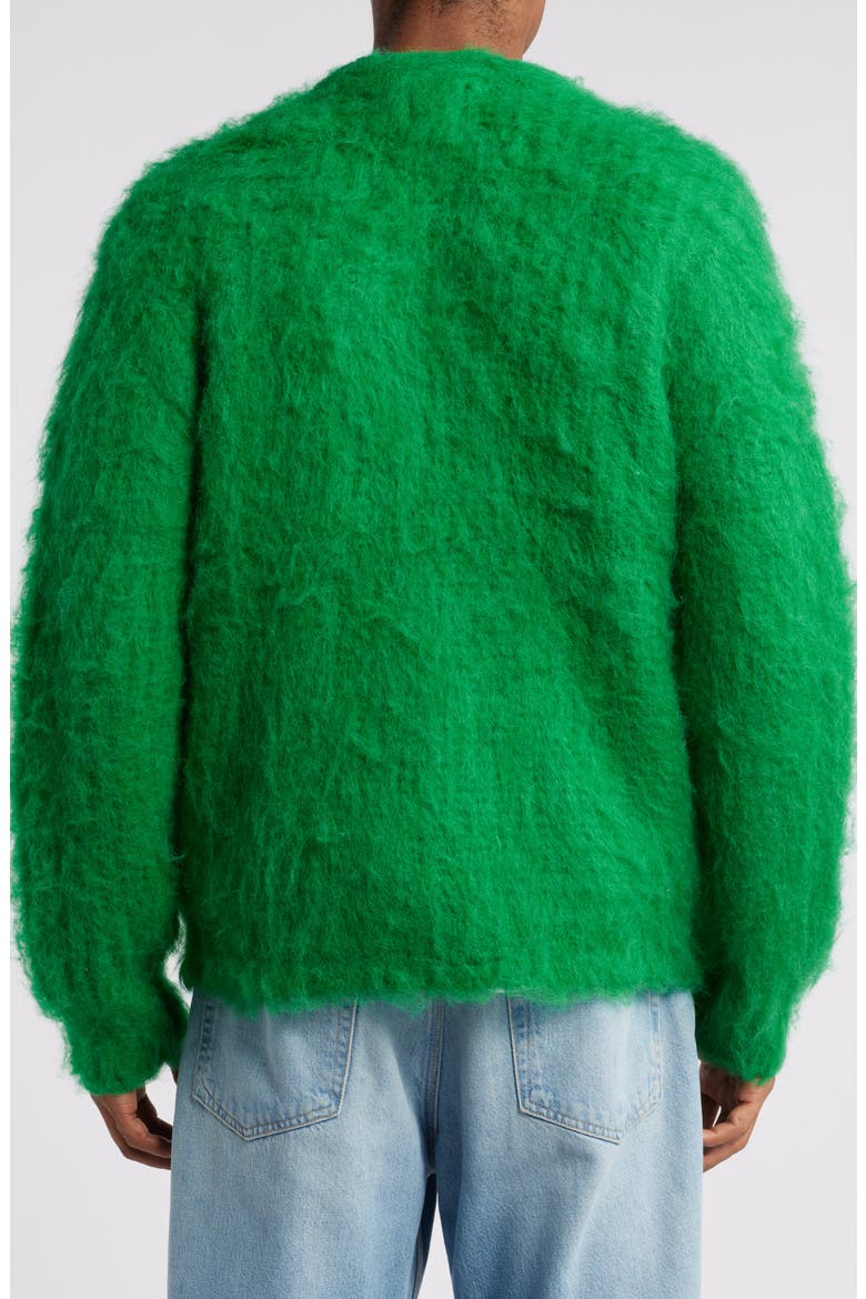 Patron Cardigan, Alternate, color, BRIGHT GREEN