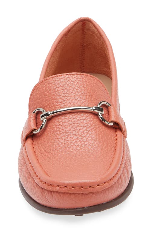 Marc Joseph New York Lane Ave Loafer In Coral Grainy