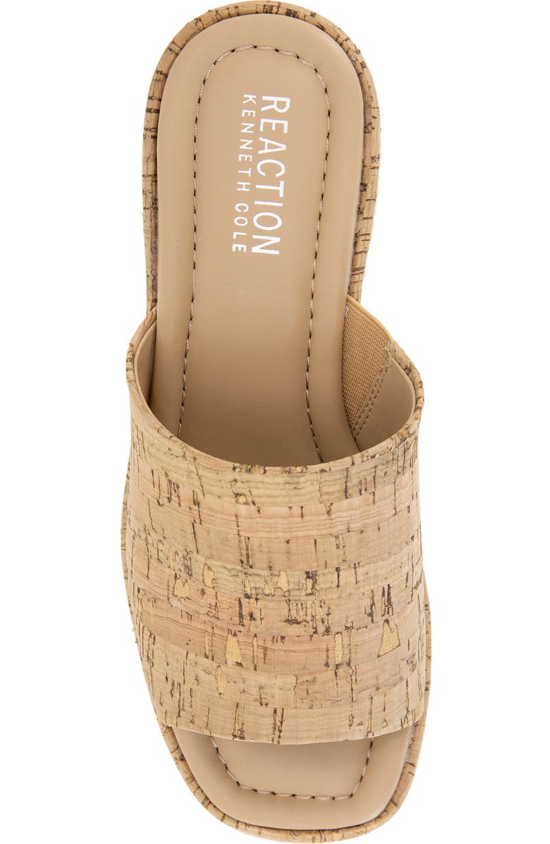 Reaction Kenneth Cole Elissa Platform Sandal, Alternate, color, Natural Cork