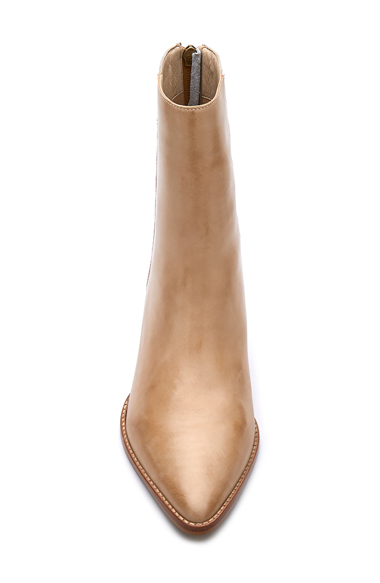 Carson Western Boot, Alternate, color, NATURAL LEATHER