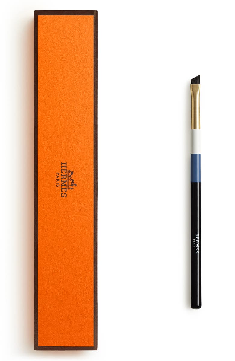 Hermès Les Pinceaux Hermès Le Traceur eyeliner brush, Alternate, color, Black Multi