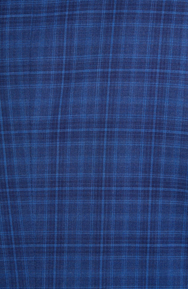 Peter Millar Classic Fit Plaid Wool Sport Coat, Alternate, color, 