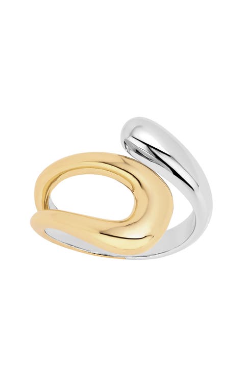 The Deux-Tone Open Bypass Ring