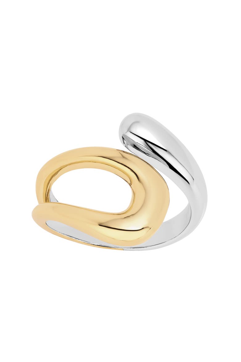 Modern Muse Two-Tone Bypass Open Ring video