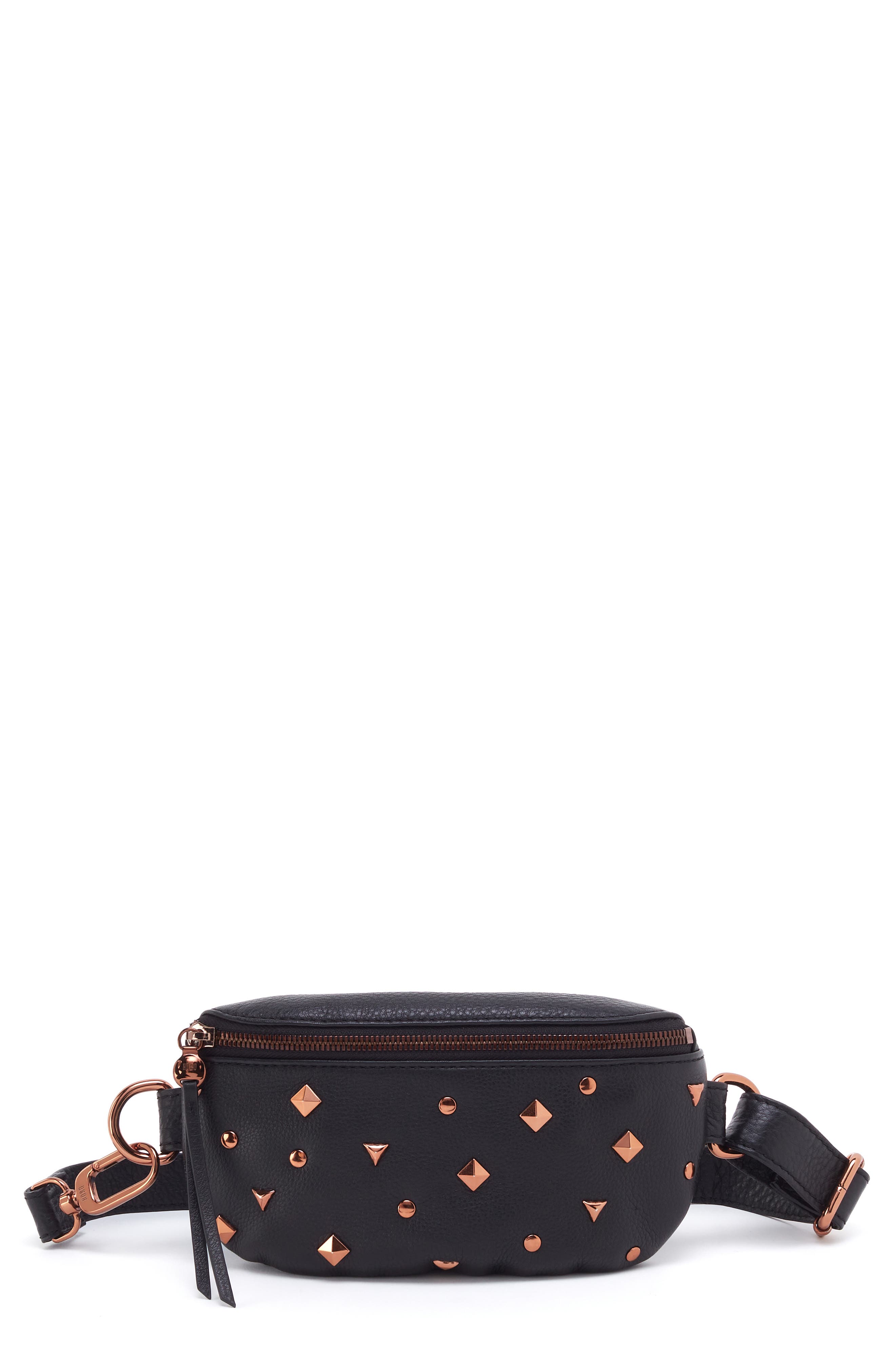 HOBO Fern Studded Leather Belt Bag, Main, color, 