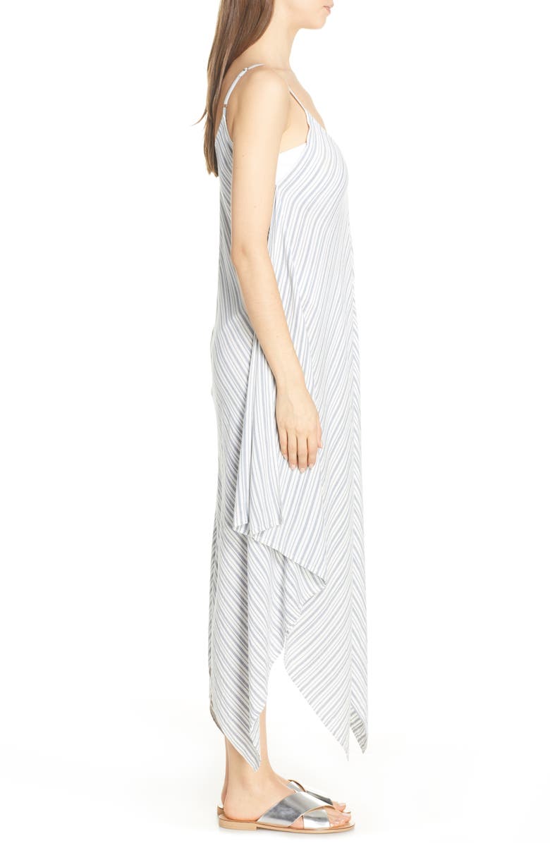 Tommy Bahama Stripe Maxi Cover-Up Dress, Alternate, color,