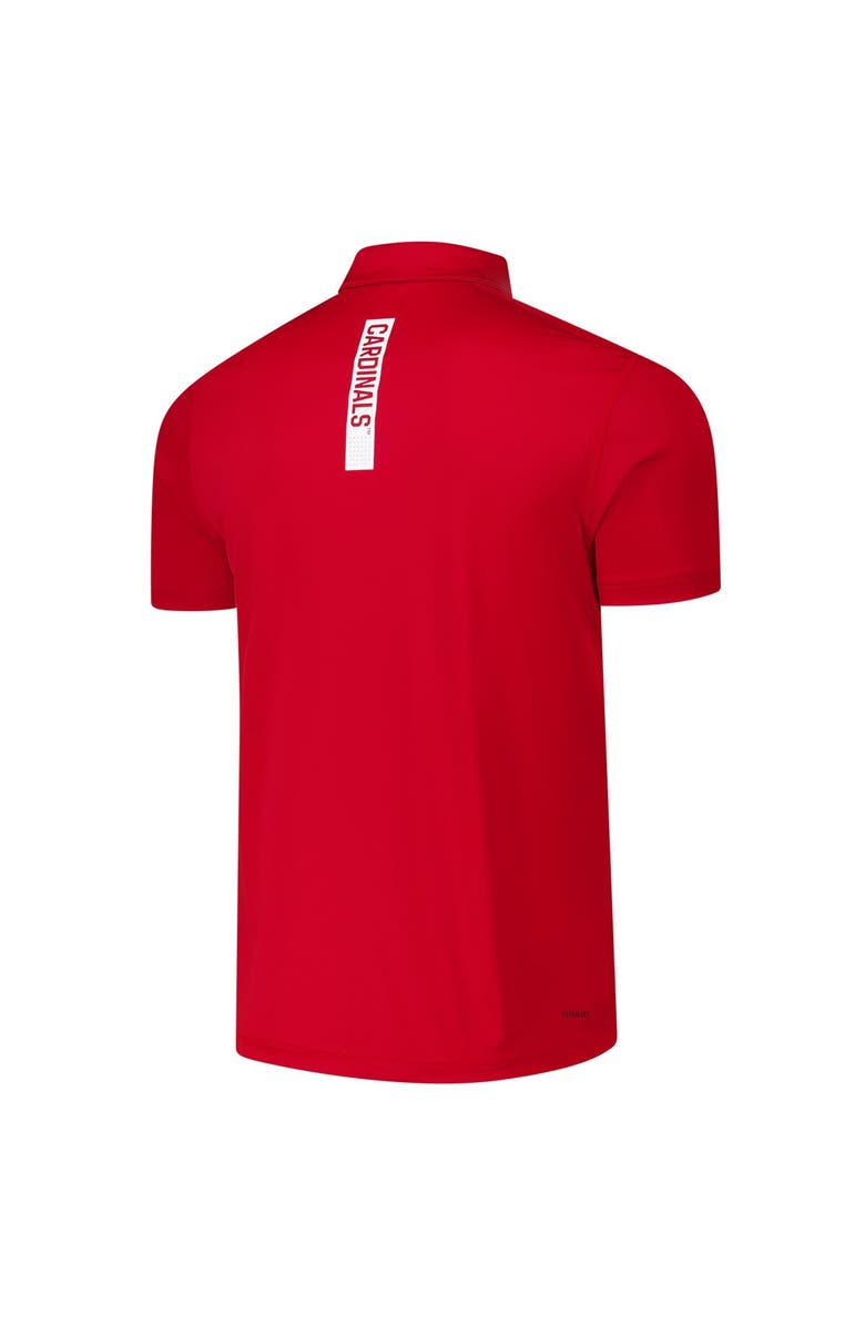 adidas Men's adidas Red Louisville Cardinals Coaches Polo, Alternate, color, Red