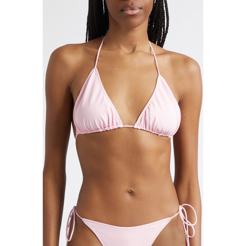 Jacquemus Le Bas de Plage String Bikini Bottoms in Pink at Nordstrom, Size Small