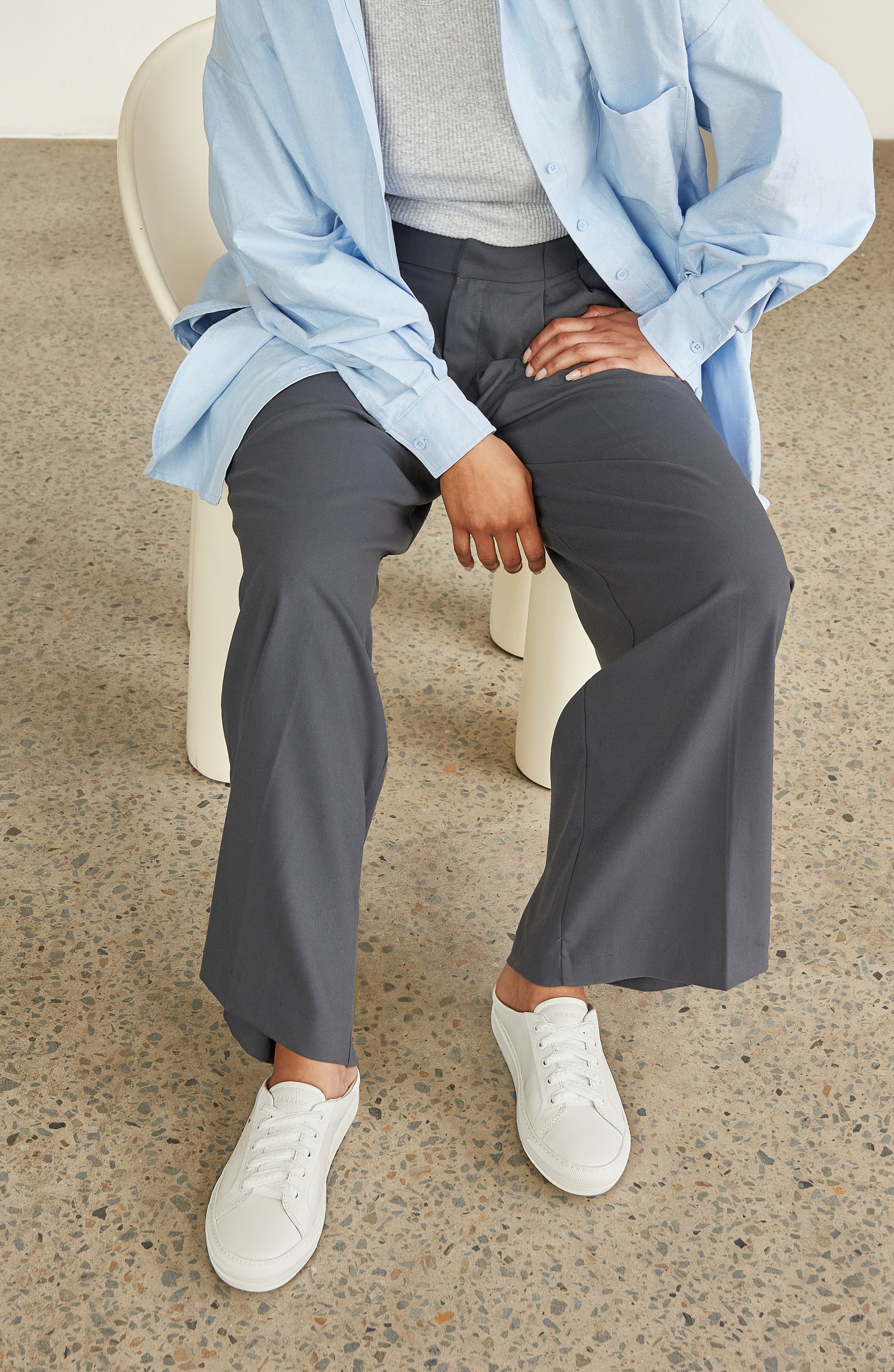 FRANKIE4 Lincoln Mule, Alternate, color, White Tumbled