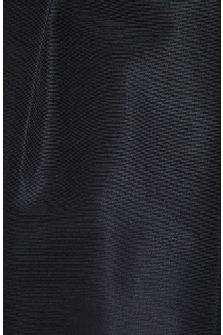 Silk Faille Full Skirt, Alternate, color, DARK NAVY