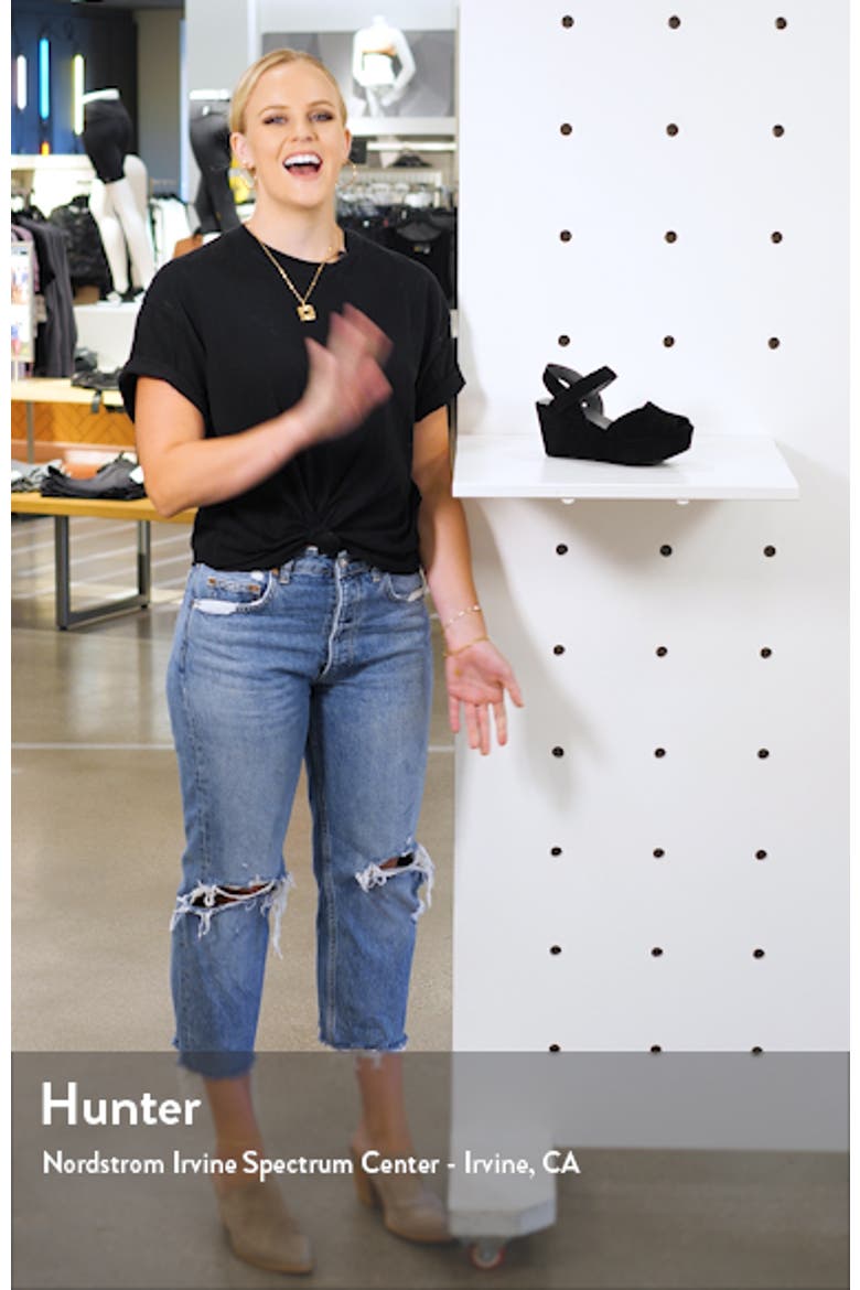 Waffy Platform Wedge Sandal video