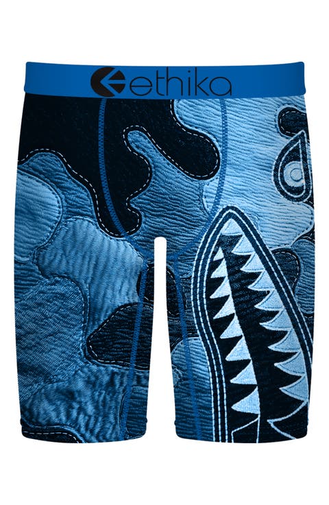 Kids' BMR Denim Blues Boxer Briefs (Little Kid & Big Kid)