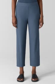 Eileen Fisher Straight Leg Ankle Pants