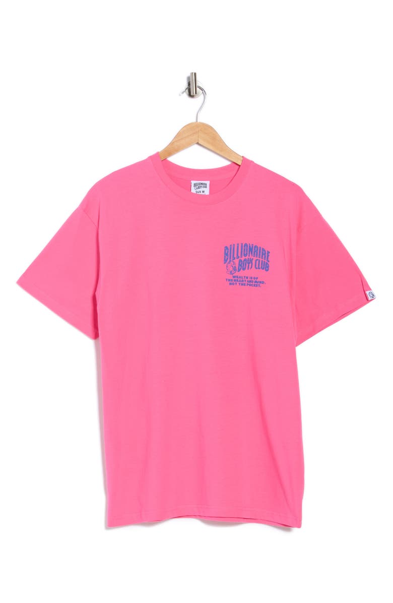 Billionaire Boys Club Debris Graphic T-Shirt, Alternate, color, Carmine Rose